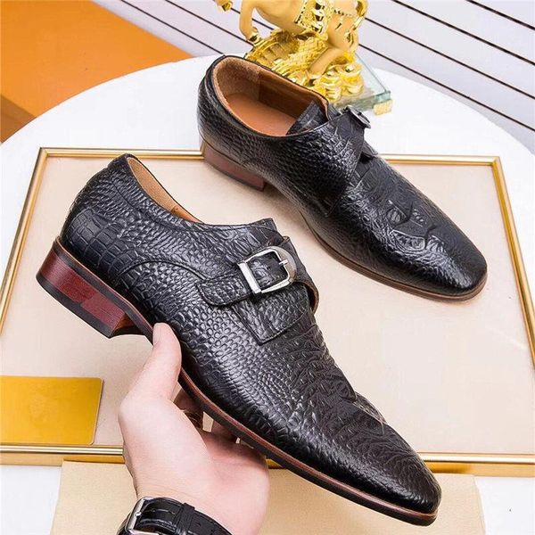 l1 2019 classic crocodile pattern men business luxury dress shoes pointy pu leather formal shoe big size 48 male party wedding footwear 11, Black
l1 2019 classic crocodile pattern men business luxury dress shoes pointy pu leather formal shoe big size 48 male party wedding footwear 11, Black