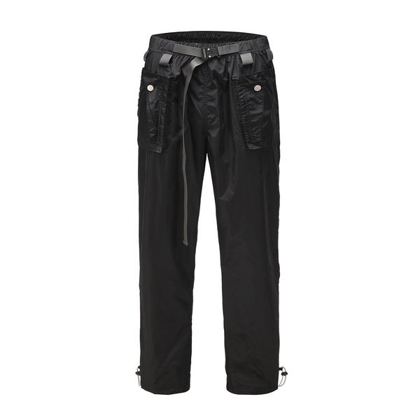 черные тактические нейлон штаны регулируемая талия сыпучего fit men streetwear, Black
черные тактические нейлон штаны регулируемая талия сыпучего fit men streetwear, Black