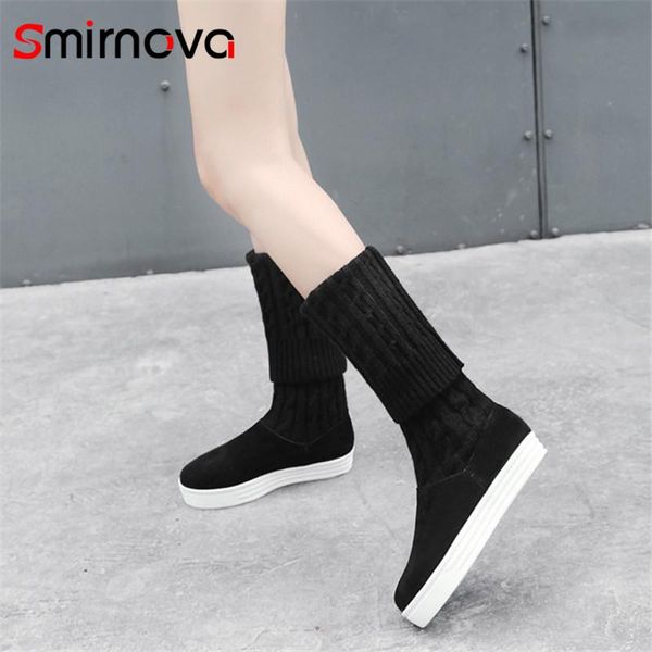smirnova classic thigh high boots 2020 new arrival flock+ knitting boots ladies round toe over the knee black woman shoes
smirnova classic thigh high boots 2020 new arrival flock+ knitting boots ladies round toe over the knee black woman shoes