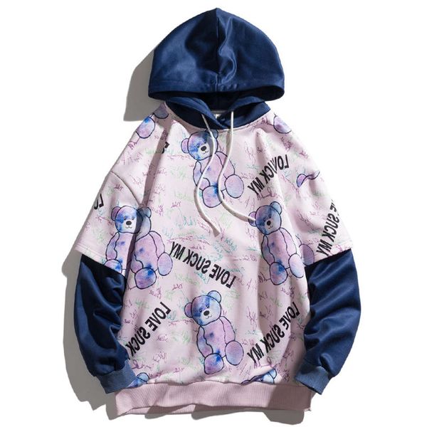 guochao little bear manyin sweater men's loose autumn and winter new plush coat crew neck pullover hoodie for men, Black
guochao little bear manyin sweater men's loose autumn and winter new plush coat crew neck pullover hoodie for men, Black