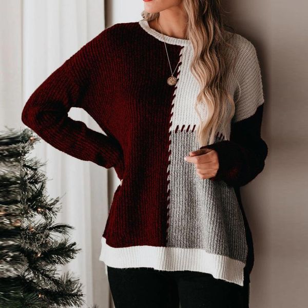 women's sweaters women vêtements femme hiver 2021 casual pullovers o-neck loose sweater knitted lady pull, White;black
women's sweaters women vêtements femme hiver 2021 casual pullovers o-neck loose sweater knitted lady pull, White;black