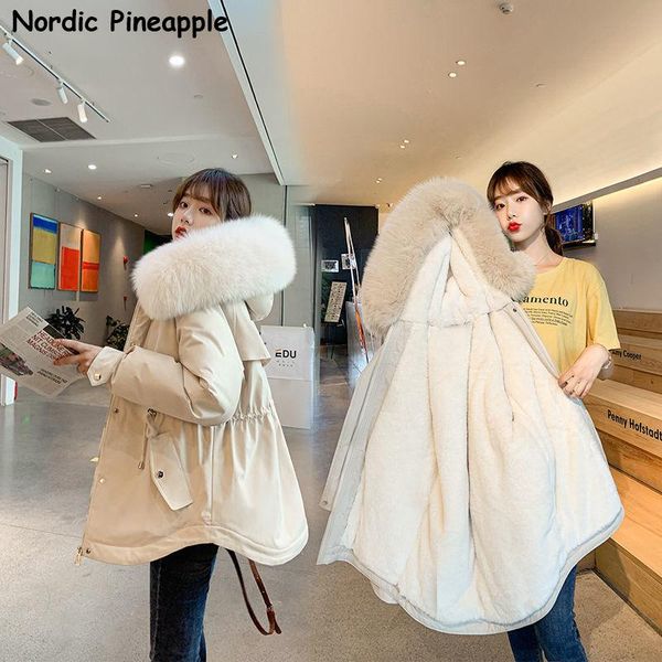 women's down & parkas 2021 jacket korean version of the big fur collar pie to overcome thickened warmth and padded women, Black
women's down & parkas 2021 jacket korean version of the big fur collar pie to overcome thickened warmth and padded women, Black