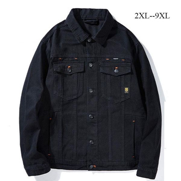 men's jackets fall large size denim jacket loose cardigan cotton lapel long sleeve wearable workwear 9xl high quality, Black;brown
men's jackets fall large size denim jacket loose cardigan cotton lapel long sleeve wearable workwear 9xl high quality, Black;brown