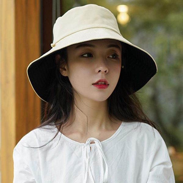 wide brim hats solid sun hat two side wear bob caps hip hop men women summer cap beach fishing boonie #t2p, Blue;gray
wide brim hats solid sun hat two side wear bob caps hip hop men women summer cap beach fishing boonie #t2p, Blue;gray
