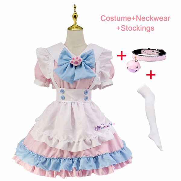 anime costumes anime maid outfit cosplay lolita dress kawaii pink maid uniform housekeeping plus size halloween costume for wonmen 4xl 5xl, Black
anime costumes anime maid outfit cosplay lolita dress kawaii pink maid uniform housekeeping plus size halloween costume for wonmen 4xl 5xl, Black