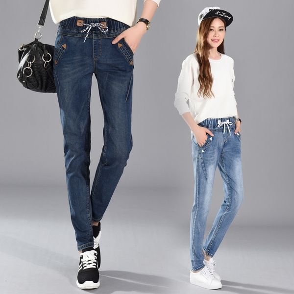 200 pounds plus size 5xl women winter harlan jeans leisure elastic waist trousers thick girls outerwear with velvet pants mz1891 y200417, Blue
200 pounds plus size 5xl women winter harlan jeans leisure elastic waist trousers thick girls outerwear with velvet pants mz1891 y200417, Blue