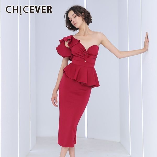 chicever summer two piece set off shoulder petal sleeve ruffles t shirts female high waist bodycon midi skirt for women t200702, White
chicever summer two piece set off shoulder petal sleeve ruffles t shirts female high waist bodycon midi skirt for women t200702, White
