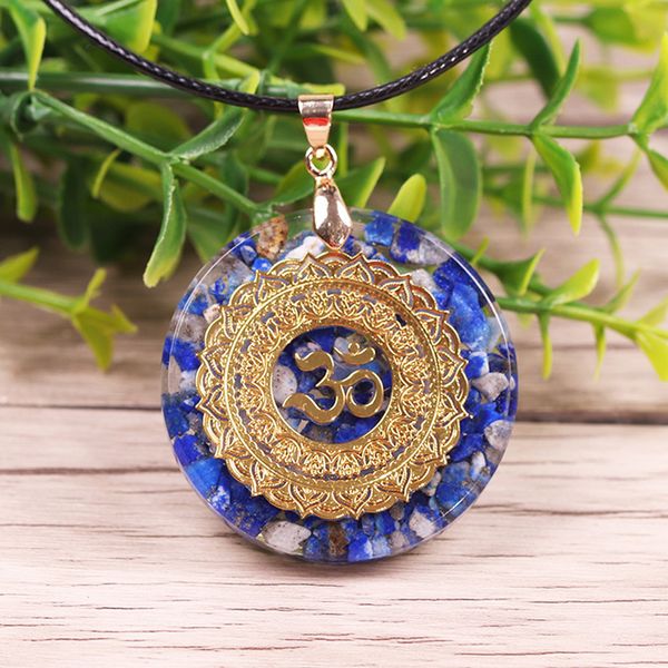 natural lapis lazuli orgonite pendant energy healing yoga necklace meditation jewelry for women q1113, Silver
natural lapis lazuli orgonite pendant energy healing yoga necklace meditation jewelry for women q1113, Silver