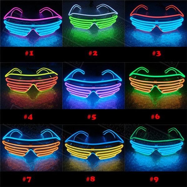 led party glowing glasses el wire fluorescent flash glass with window easter graduation birthday bar luminous bar eyewear decorative
led party glowing glasses el wire fluorescent flash glass with window easter graduation birthday bar luminous bar eyewear decorative
