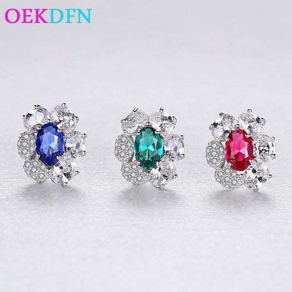 stud oekdfn 100% 925 sterling silver earrings created moissanite sapphire ruby emerald gemstone ear studs wedding fine jewelry, Golden;silver
stud oekdfn 100% 925 sterling silver earrings created moissanite sapphire ruby emerald gemstone ear studs wedding fine jewelry, Golden;silver