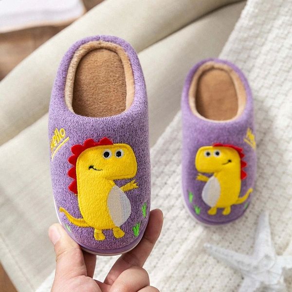 2020 cotton slippers children's winter cartoon little dinosaur cotton shoes non-slip warm soft bottom kid's home shoes #us5a, Black
2020 cotton slippers children's winter cartoon little dinosaur cotton shoes non-slip warm soft bottom kid's home shoes #us5a, Black