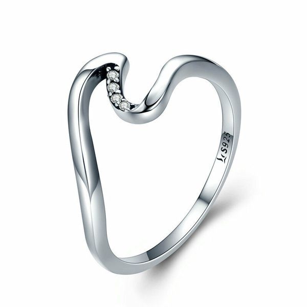 fashion wave pave diamond 925 sterling silver women ladies simple ring size 6-8
fashion wave pave diamond 925 sterling silver women ladies simple ring size 6-8