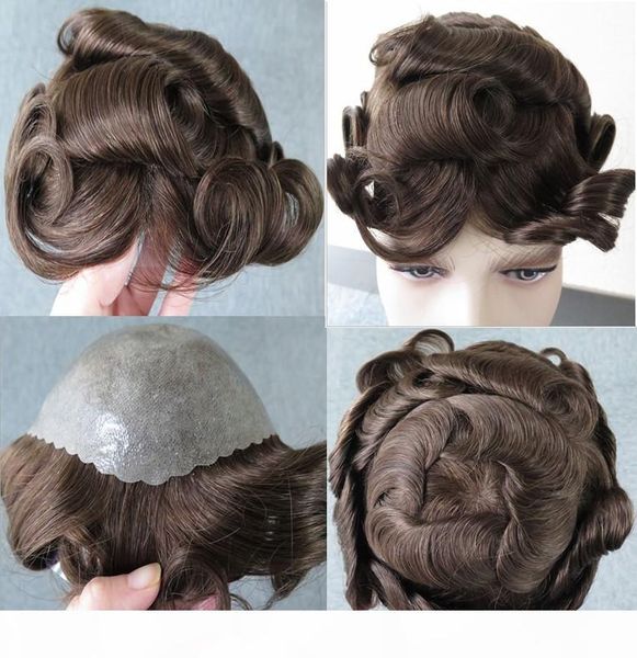 thin skin men toupee brown color #4 32mm wave european hair pieces trump new style color #4 toupee for men ing, Black
thin skin men toupee brown color #4 32mm wave european hair pieces trump new style color #4 toupee for men ing, Black