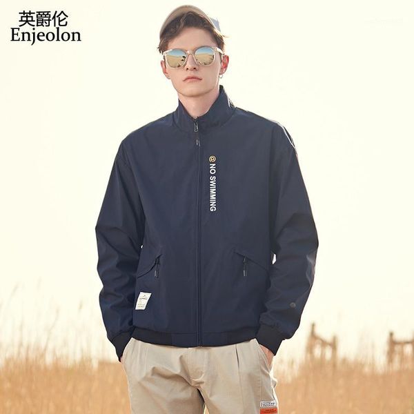 men's jackets enjeolon 2021 spring men jacket coat embroidery blue streetwear windbreaker bomber jk6401, Black;brown
men's jackets enjeolon 2021 spring men jacket coat embroidery blue streetwear windbreaker bomber jk6401, Black;brown