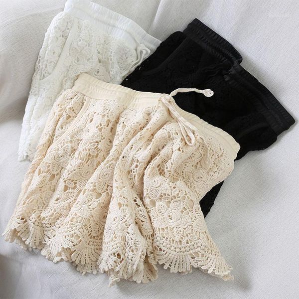 women's shorts heliar lace women's feminino body for women anti-emptied elegant floral hollow out panties woman clothing1, White;black
women's shorts heliar lace women's feminino body for women anti-emptied elegant floral hollow out panties woman clothing1, White;black