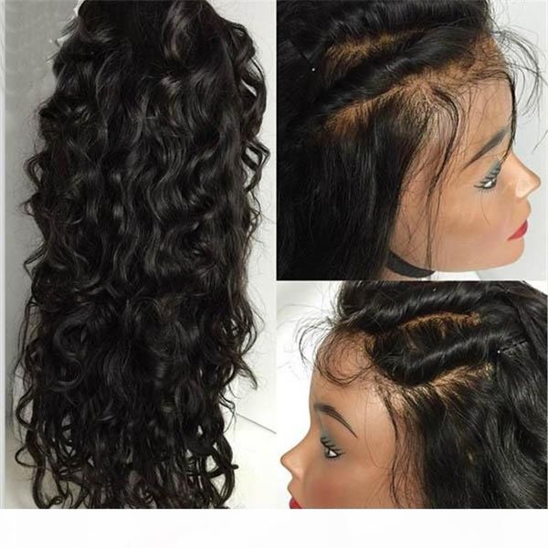 180 density full lace wigs wavy glueless brazilian full lace human hair wigs for black women lace front wig, Black;brown
180 density full lace wigs wavy glueless brazilian full lace human hair wigs for black women lace front wig, Black;brown