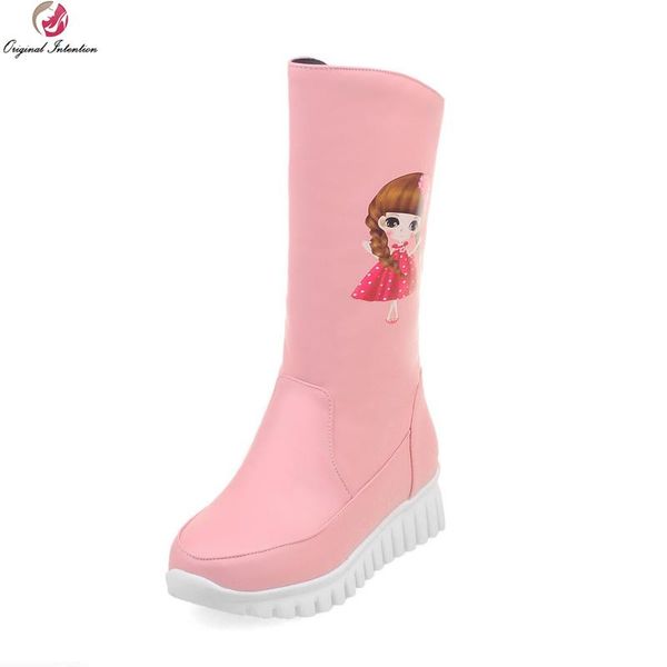 оригинал намерение супер симпатичные женщины снег сапоги круглый toe зимние сапоги красивые черный белый розовый обувь женщина сша размер 4, Black
оригинал намерение супер симпатичные женщины снег сапоги круглый toe зимние сапоги красивые черный белый розовый обувь женщина сша размер 4, Black