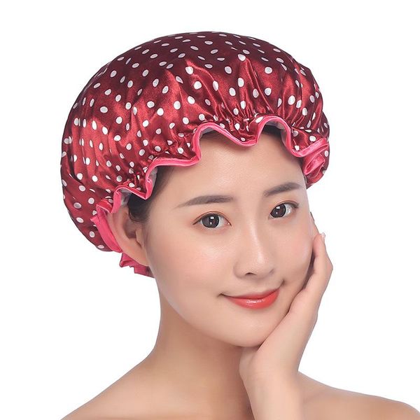 waterproof shower cap double layer elastic bath hat bathing cap for women spa bathing accessory hair salon bathroom product h bbydce
waterproof shower cap double layer elastic bath hat bathing cap for women spa bathing accessory hair salon bathroom product h bbydce