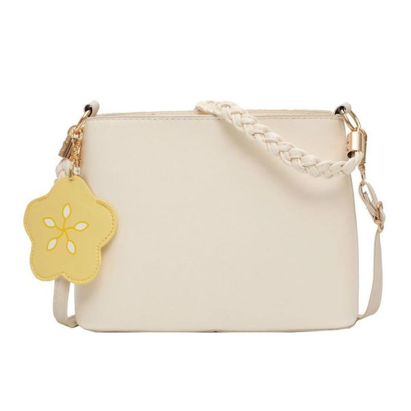 cross body simple twist woven shoulder strap bucket bag fashion korean flower pendant single big women crossbody
cross body simple twist woven shoulder strap bucket bag fashion korean flower pendant single big women crossbody