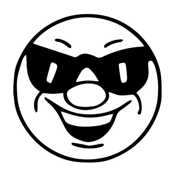 15.5x15.5cm sunglasses smiley face creative vinyl decal window trunk car sticker c25-1048
15.5x15.5cm sunglasses smiley face creative vinyl decal window trunk car sticker c25-1048