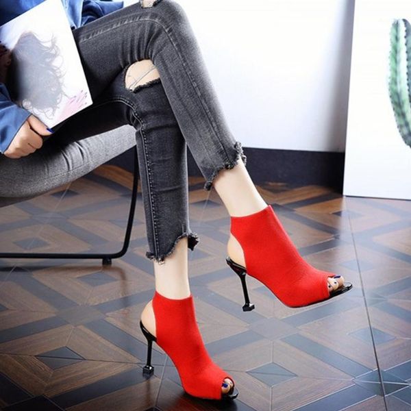 rome style sandals for women fashion fish mouth shoes elastic high heel shoes ankle wrap party ladies summer sandals1, Black
rome style sandals for women fashion fish mouth shoes elastic high heel shoes ankle wrap party ladies summer sandals1, Black