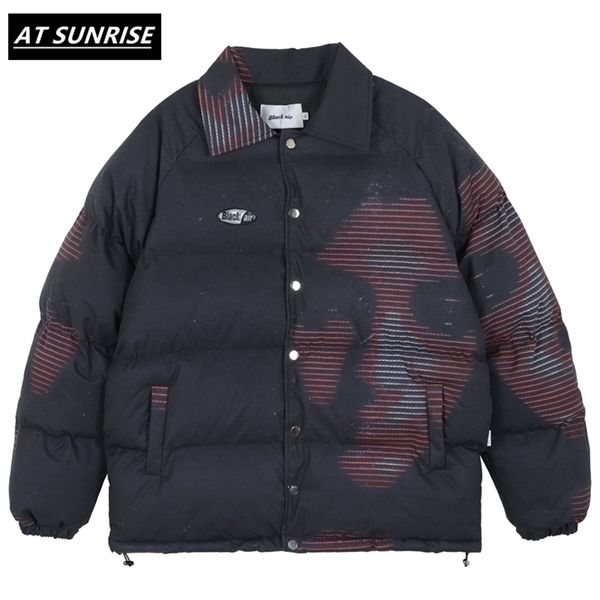 men winter jacket parkas coat hip hop thick cotton jackets fashion casual print streetwear oversized jacket 201116, Black
men winter jacket parkas coat hip hop thick cotton jackets fashion casual print streetwear oversized jacket 201116, Black