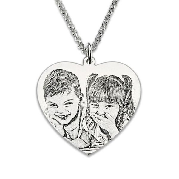 personalized p necklace engraved name heart necklace for women titanium steel jewelry custom memorial gift mother's day gift, Silver
personalized p necklace engraved name heart necklace for women titanium steel jewelry custom memorial gift mother's day gift, Silver