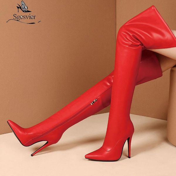 boots sgesvier 2021 winter extreme high heels pointed toe women over the knee big size 33-45, Black
boots sgesvier 2021 winter extreme high heels pointed toe women over the knee big size 33-45, Black