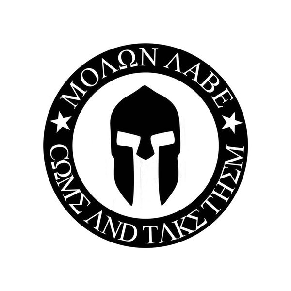 10cmx10cm molon labe спартанский шлем топливный бак крышка виниловые наклейки наклейки автомобиля черный / серебристый c1-3166
10cmx10cm molon labe спартанский шлем топливный бак крышка виниловые наклейки наклейки автомобиля черный / серебристый c1-3166