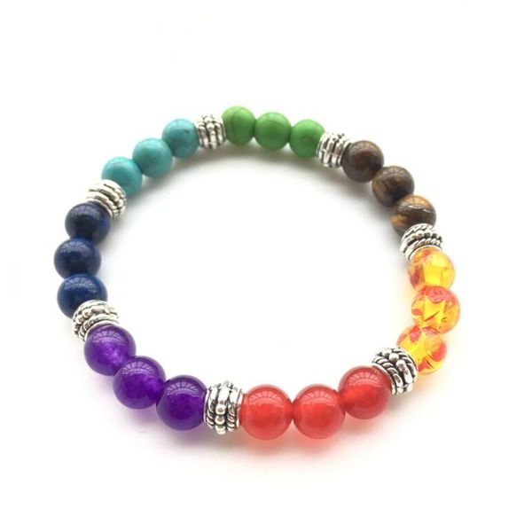 new fashion colorful crystal chakra lava rock stone reiki amethyst bead bracelet bangle jewelry gift, Black
new fashion colorful crystal chakra lava rock stone reiki amethyst bead bracelet bangle jewelry gift, Black