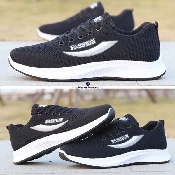 men's shoes casual shoes sports shoes breathable fashion 92036, Black
