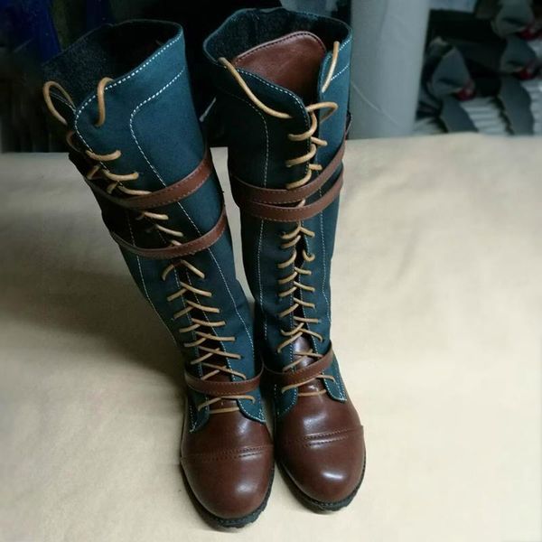 mid calf boots block heels martin boots denim women shoes green lace up cow boy fashion ladies fur winter plus size 43, Black
mid calf boots block heels martin boots denim women shoes green lace up cow boy fashion ladies fur winter plus size 43, Black