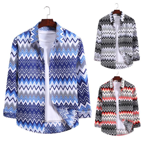 2021 new men's new leisure striped plaid sleeve spring and casual summer wearing long shirt q2zq, White;black
2021 new men's new leisure striped plaid sleeve spring and casual summer wearing long shirt q2zq, White;black