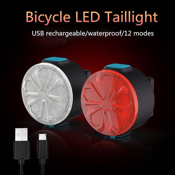2pcs bicycle tail light usb rechargeable waterproof bicycle rear light 12 modes led lamp mtb bike lantern bike accessories
2pcs bicycle tail light usb rechargeable waterproof bicycle rear light 12 modes led lamp mtb bike lantern bike accessories