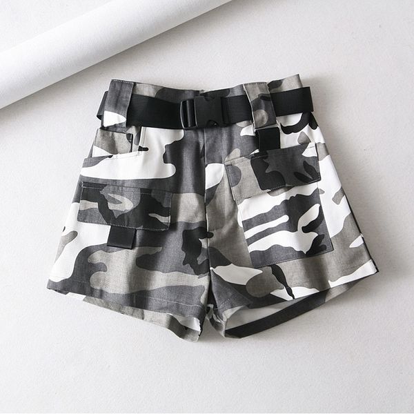 summer cotton high waist for women fashion belt vintage cargo biker pocket shorts korean version y200403, White;black
summer cotton high waist for women fashion belt vintage cargo biker pocket shorts korean version y200403, White;black