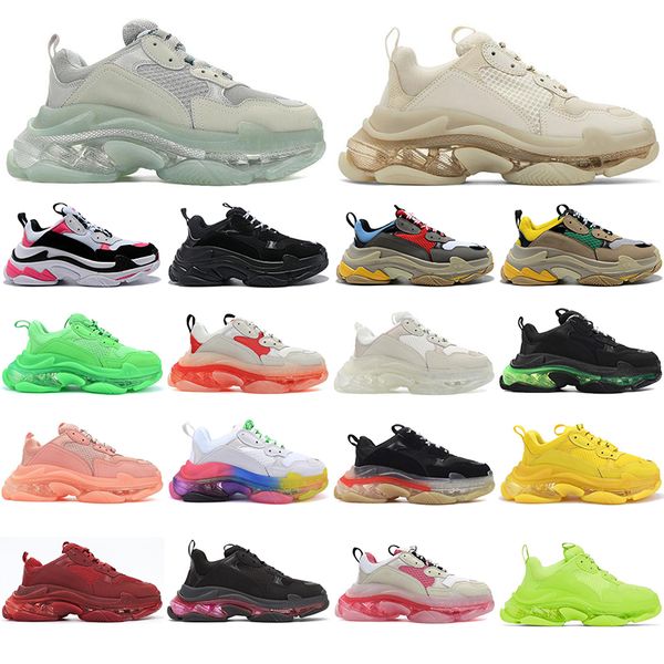 2020 triple s clear sole men women platform shoes fashion paris sneakers black white pink neon mens trainers casual jogging
2020 triple s clear sole men women platform shoes fashion paris sneakers black white pink neon mens trainers casual jogging