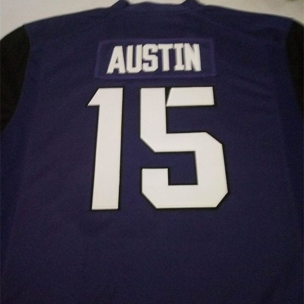 121 #15 purple jaelan austin tcu horned frogs alumni football jersey or custom any name or number jersey, Black
121 #15 purple jaelan austin tcu horned frogs alumni football jersey or custom any name or number jersey, Black