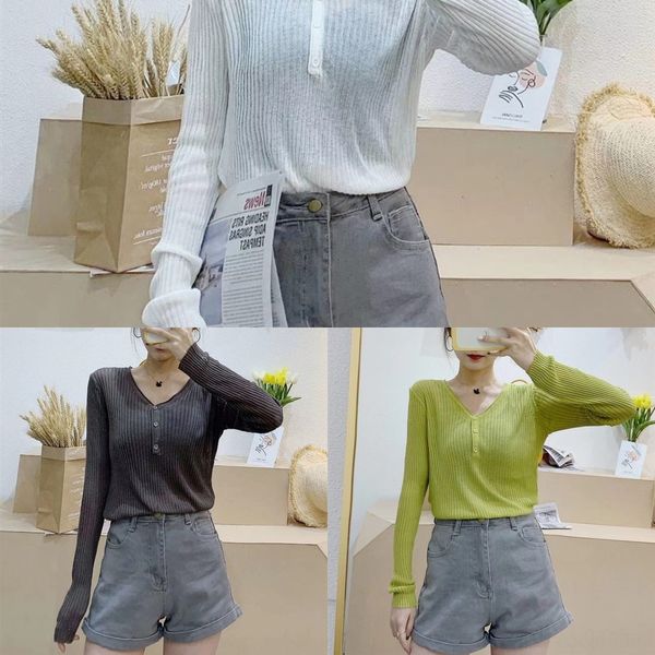 mmire 2020 new half open chest with opknitwear ollar thin exposedmachine versatile sleeve es85s slimlong bone knitwear women and, White;black
mmire 2020 new half open chest with opknitwear ollar thin exposedmachine versatile sleeve es85s slimlong bone knitwear women and, White;black
