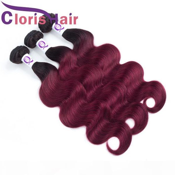 dark roots red body wave bundles 100% human hair peruvian virgin ombre weaves two tone 1b burgundy wavy colored extensions overnight ship, Black
dark roots red body wave bundles 100% human hair peruvian virgin ombre weaves two tone 1b burgundy wavy colored extensions overnight ship, Black