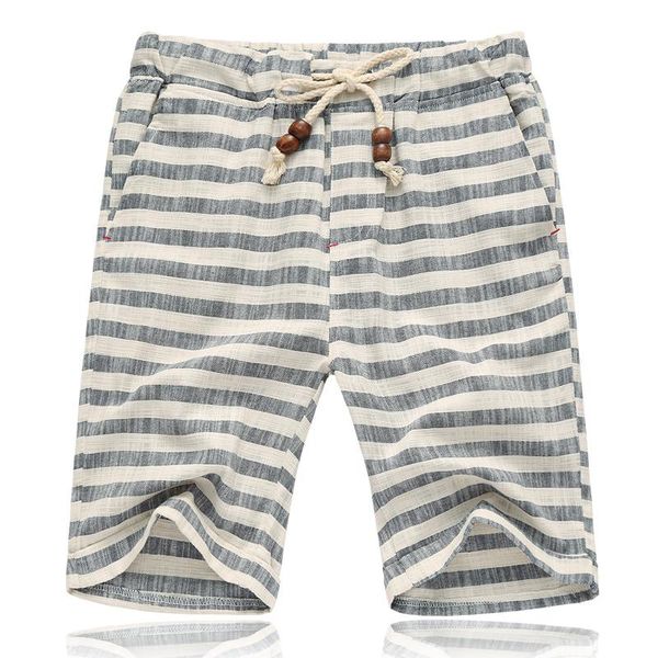 men's shorts summer casual pants striped five trousers straight men beach clothing nice, White;black
men's shorts summer casual pants striped five trousers straight men beach clothing nice, White;black