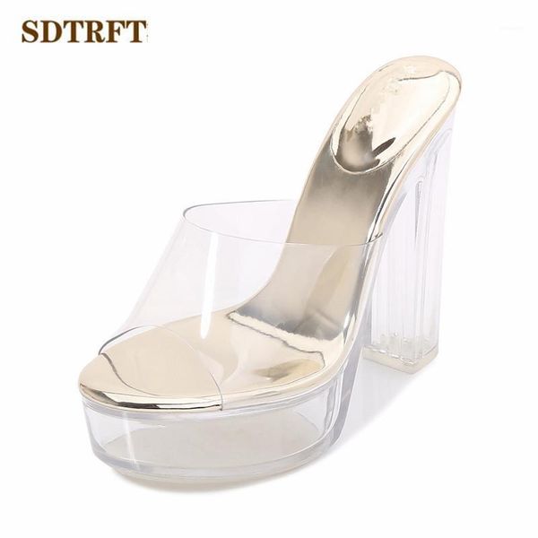 sdtrft summer ladies nightclub shoes woman sandals transparent platform 13cm thick high heels pvc pearl peep toe slipper1, Black
sdtrft summer ladies nightclub shoes woman sandals transparent platform 13cm thick high heels pvc pearl peep toe slipper1, Black