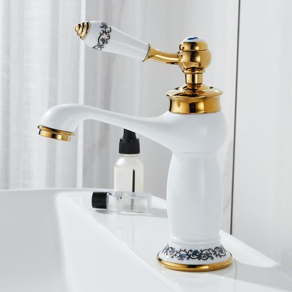 bathroom sink faucets european style basin faucet and cold water copper taps blue white porcelain countertop
bathroom sink faucets european style basin faucet and cold water copper taps blue white porcelain countertop