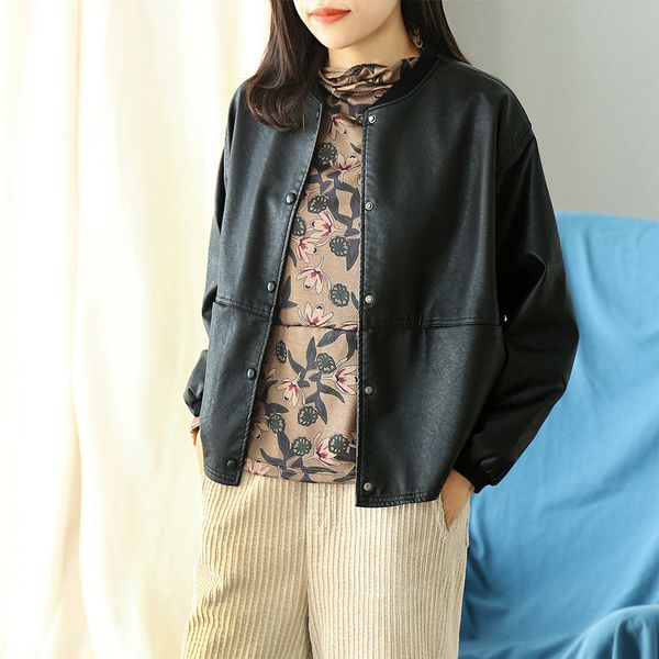 2021 new black spring short from the plutonium of women autumn soft leather biker ladies street basic jacket qvir
2021 new black spring short from the plutonium of women autumn soft leather biker ladies street basic jacket qvir