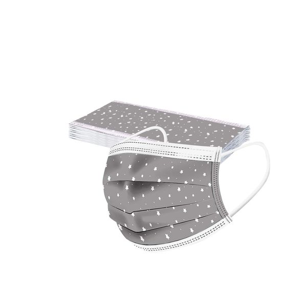 disposable star newprint 10pc child face mask three-layer nonwove masque earloop windproof mascarilla breathable masks design
disposable star newprint 10pc child face mask three-layer nonwove masque earloop windproof mascarilla breathable masks design