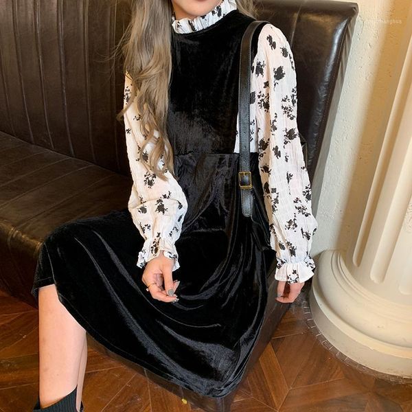 maternity dresses spring temperament floral velvet dress long sleeve turtleneck patchwork black pregnant woman wholesale1, White
maternity dresses spring temperament floral velvet dress long sleeve turtleneck patchwork black pregnant woman wholesale1, White