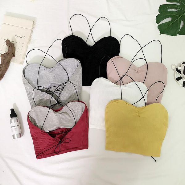 women's tanks & camis heliar knitted spaghetti women solid 2021 summer cottons bra lady tank female 1, White
women's tanks & camis heliar knitted spaghetti women solid 2021 summer cottons bra lady tank female 1, White