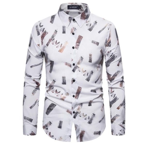 men's casual shirts ys094 fashion spring clothing long-sleeved shirt digital bronzing printed elastic mens, White;black
men's casual shirts ys094 fashion spring clothing long-sleeved shirt digital bronzing printed elastic mens, White;black