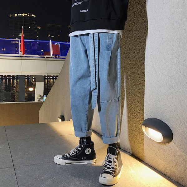 2020 new men's fashion retro jeans men's simple japanese korean hip hop harem pants hairstylist casual jeans1, Black
2020 new men's fashion retro jeans men's simple japanese korean hip hop harem pants hairstylist casual jeans1, Black