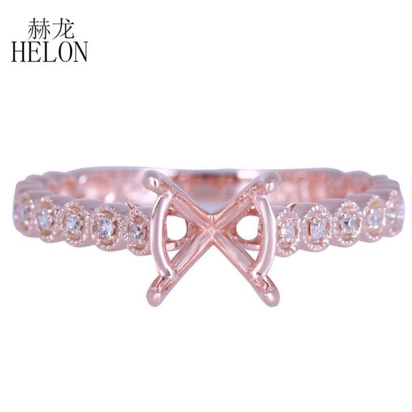 helon solid 14k rose gold natural diamonds engagement wedding milgrain semi mount fine jewelry ring setting fit round 7-8mm, Golden;silver
helon solid 14k rose gold natural diamonds engagement wedding milgrain semi mount fine jewelry ring setting fit round 7-8mm, Golden;silver