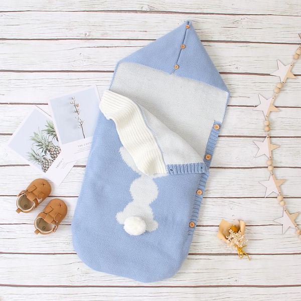 baby sleeping bags envelopes for stroller bedding swaddle wrap sleep sack 75*35cm newborn infan kids knitted accessories blanket 201006
baby sleeping bags envelopes for stroller bedding swaddle wrap sleep sack 75*35cm newborn infan kids knitted accessories blanket 201006